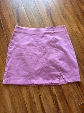 Wild Fable Women’s Size 6 Pink Mini Skirt with Front Slit
